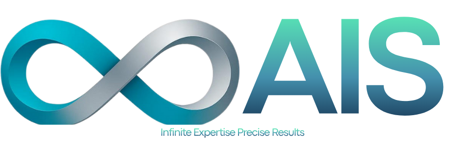Ariel Infinity Services Logo Symbol