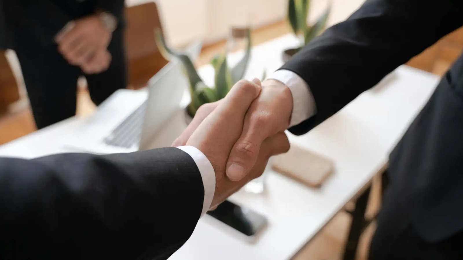 AI-style image of a professional and precise interaction